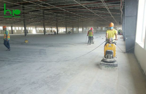 Đánh bóng sàn bê tông nhà xưởng